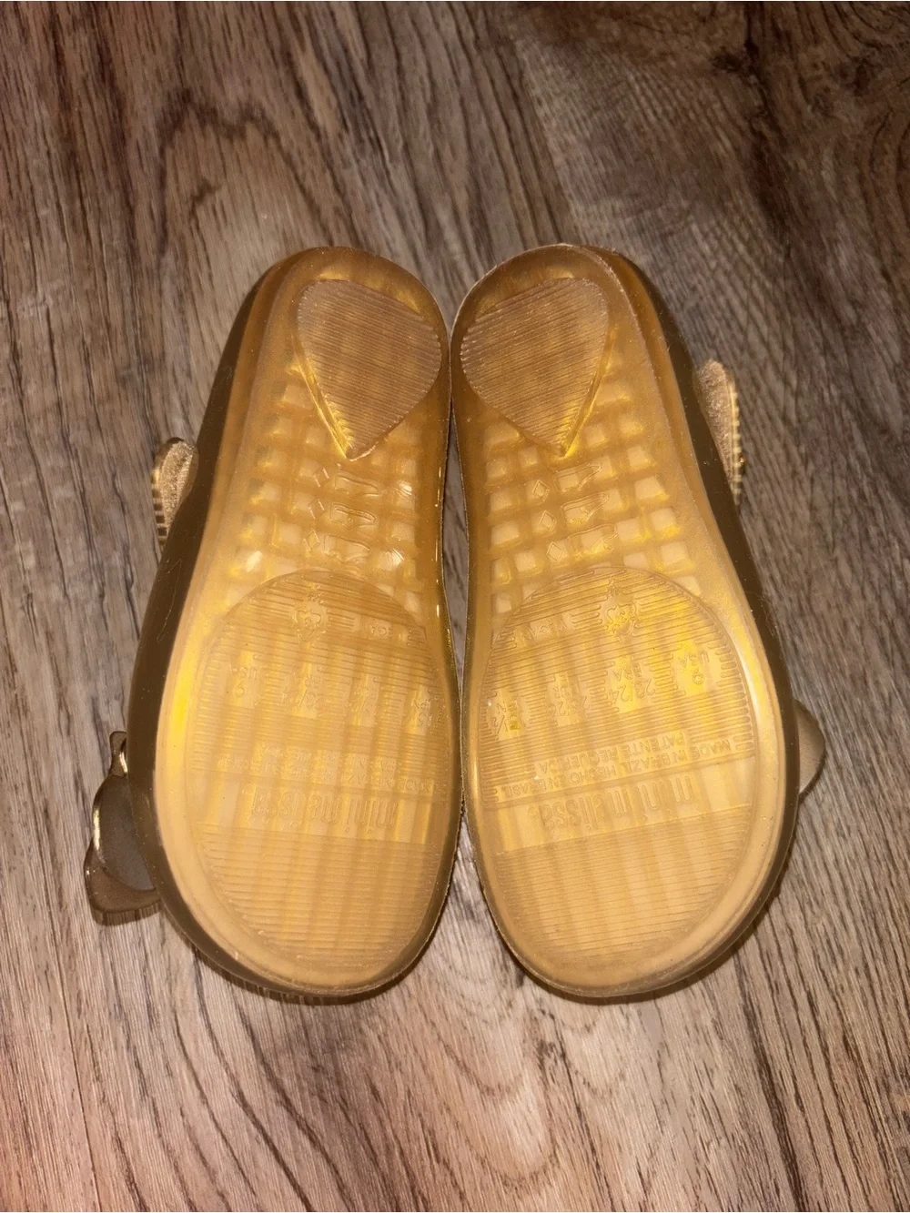 USED Toddler Girl Mini Melissa Flats
